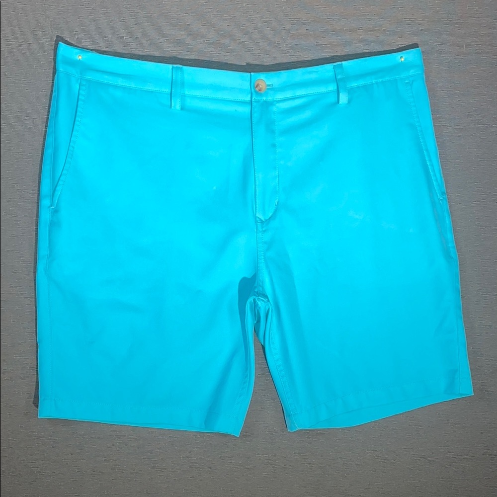 Vineyard Vines Flat Front Blue Shorts for a Stylish Summer